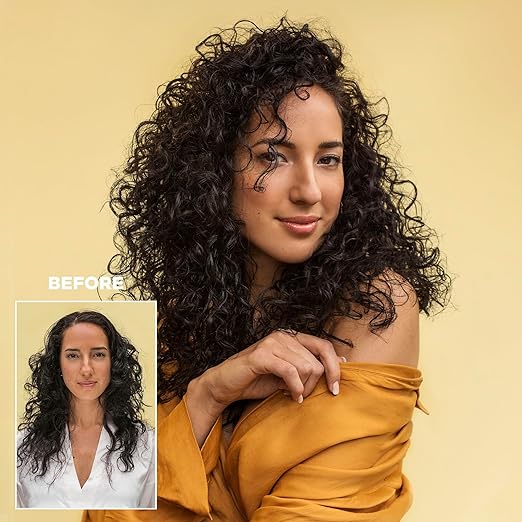 Design.Me BOUNCE.ME Curl Balm and Cream for Curly Hair with Nourishing Argan Oil | Wave, Coil, and Curl Defining Cream | Sulfate Free and Paraben Free (8.5 Fl Oz)