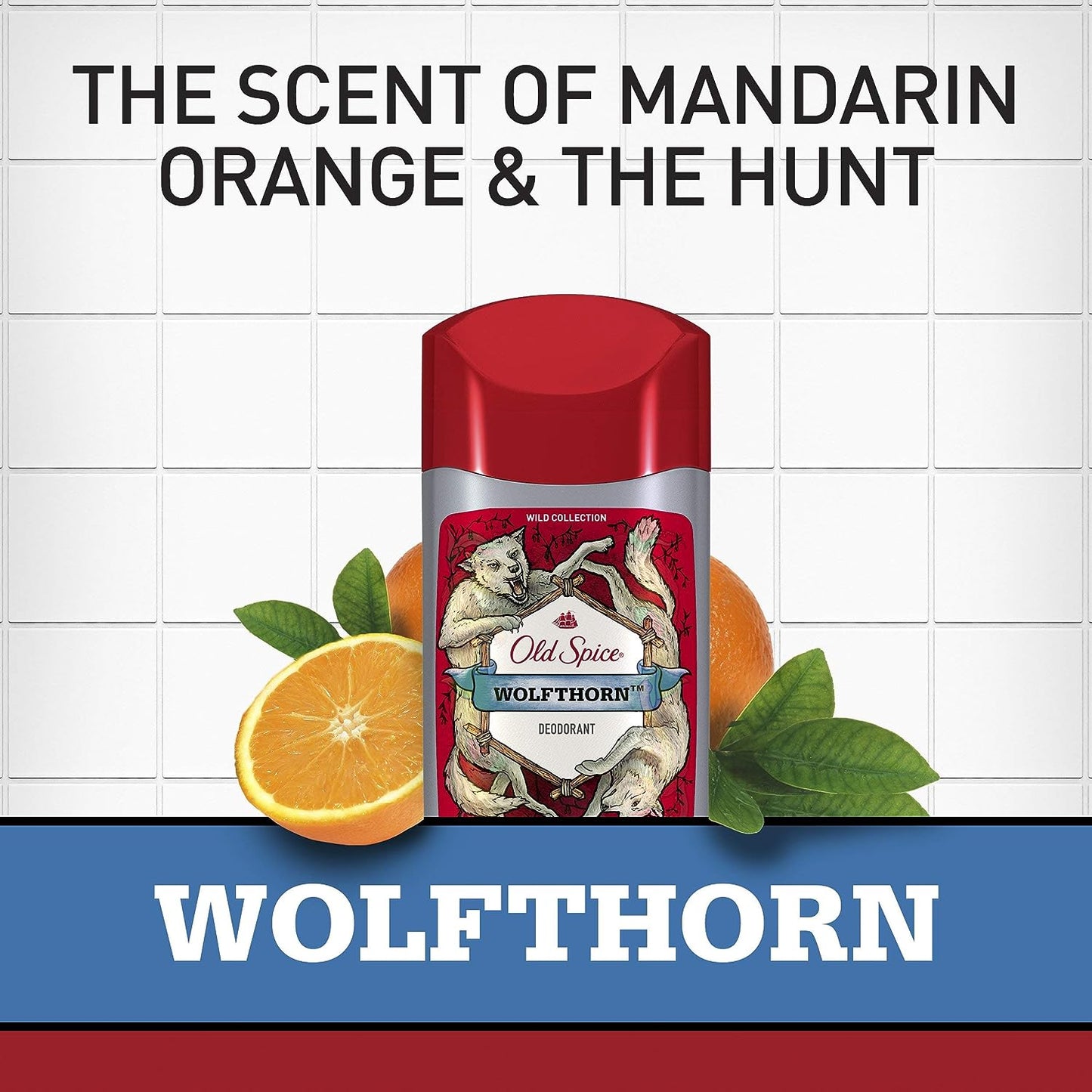Old Spice Deodorant for Men, Wolfthorn Scent, Wild Collection, 3 oz, (Pack of 3)