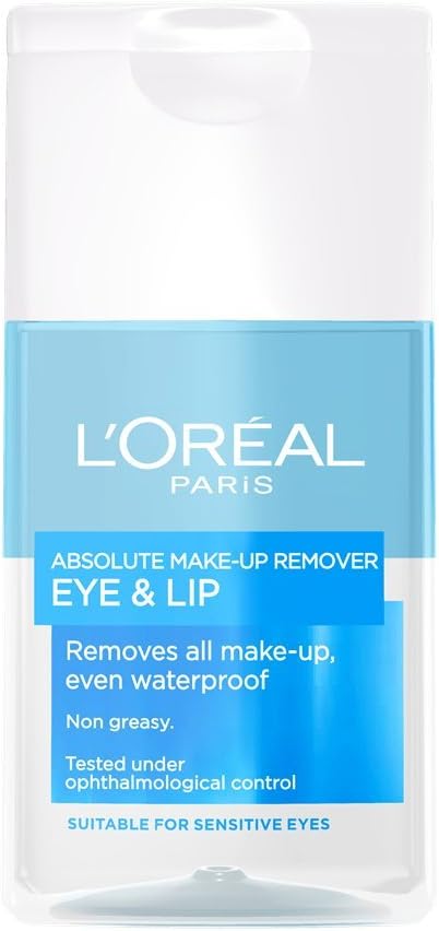 L'Oreal De-maq expert Absolute Eye & Lip Make-up Remover, 125ml
