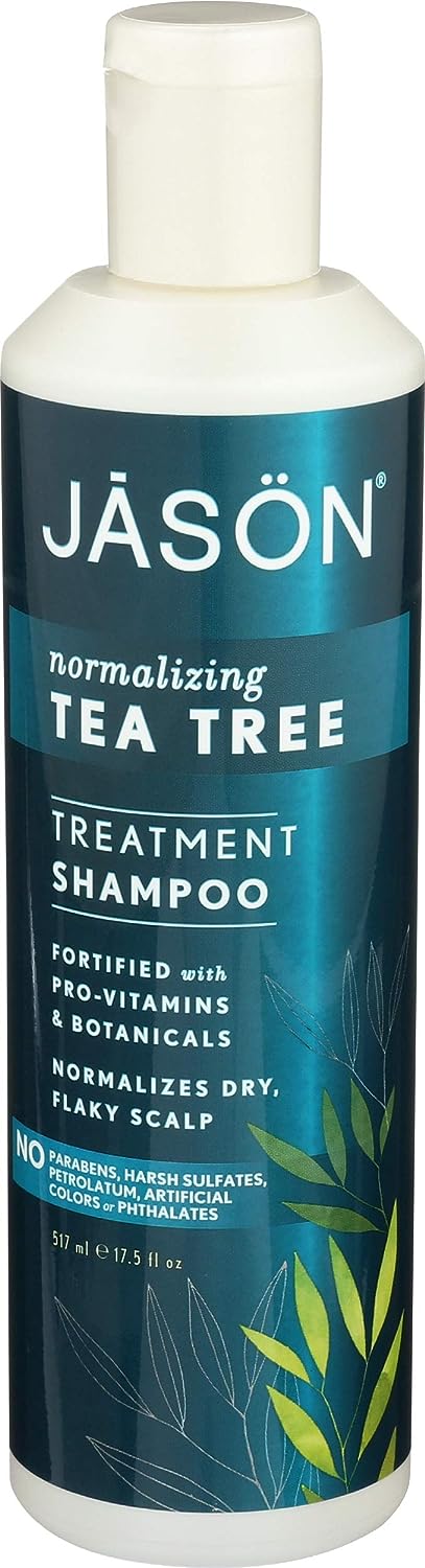 Jason Natural Cosmetics Tea Tree Oil Shampoo, 17.5 oz
